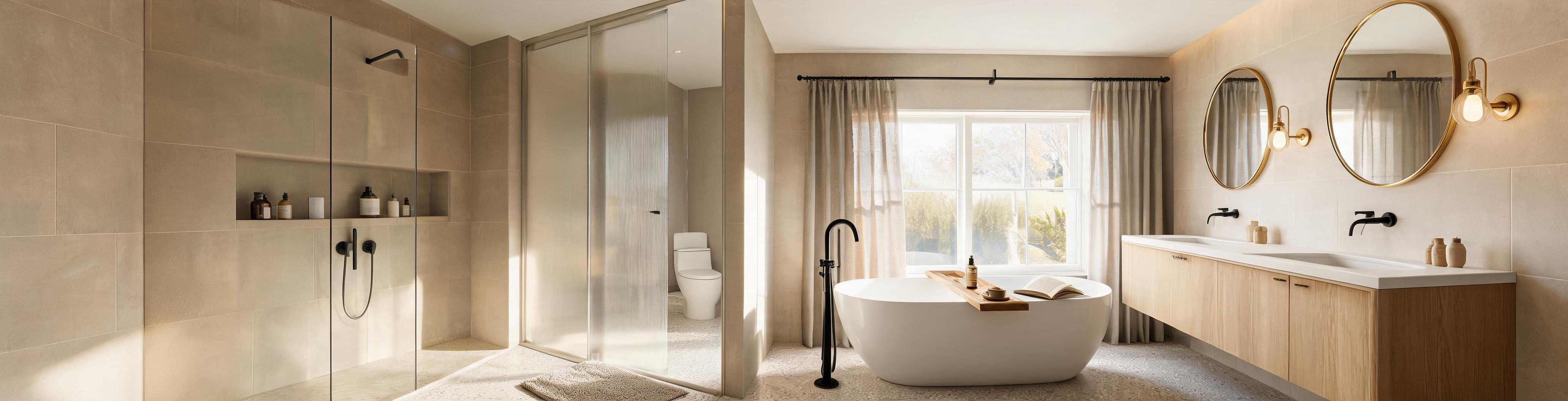 Drape Curtain For Bath Room Collections