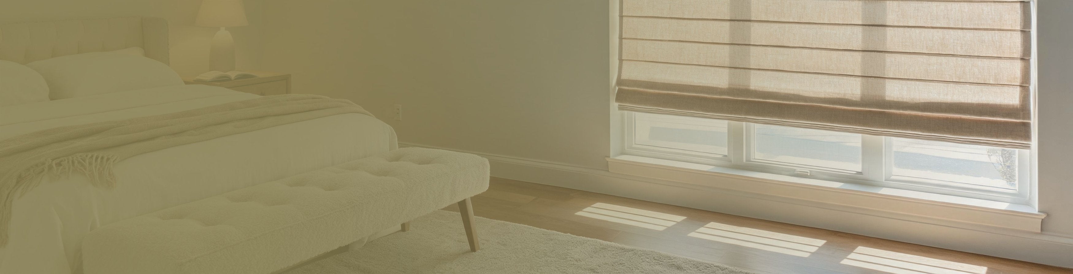 Roman Shade For Bed Room Collections