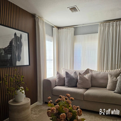 View Tailor Bluebell Custom Blackout Belgian Linen Roman Shade Flat Fold