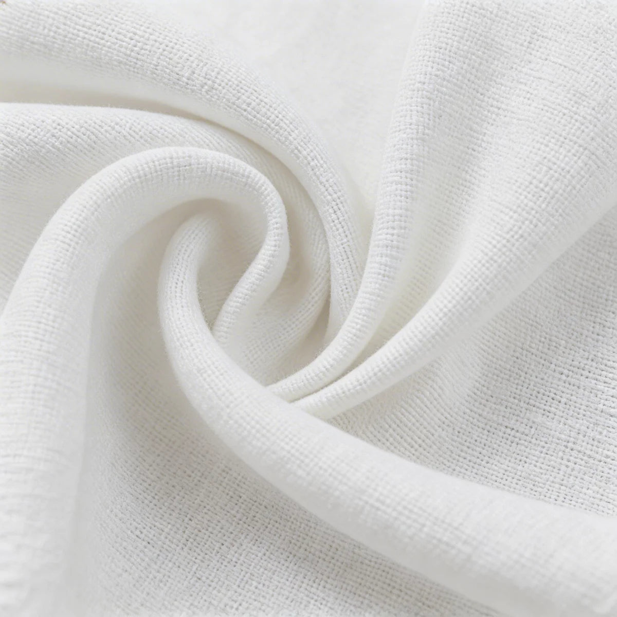Bluebell Premium Linen Roman Shade Relaxed Fold