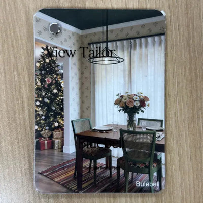 View Tailor Custom Cordless Linen Roman Shades & Drapery Booklet 5 Colors-Bluebell