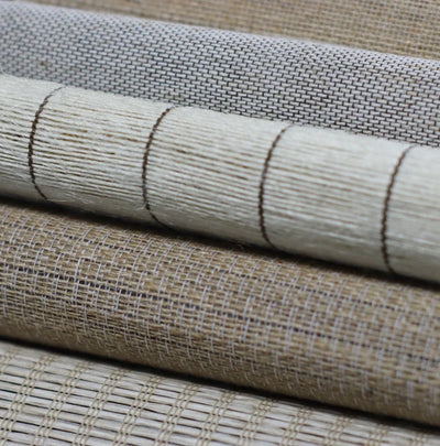 Wren Natural Woven Roller Shades Swatches Kits 15 Colors