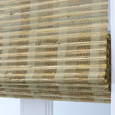 Auralo Blackout No Drill Woodland Veil Bamboo Shade