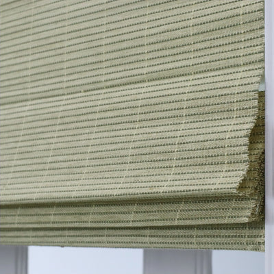 Auralo Cordless Blackout Verdant Whisper Bamboo Shade