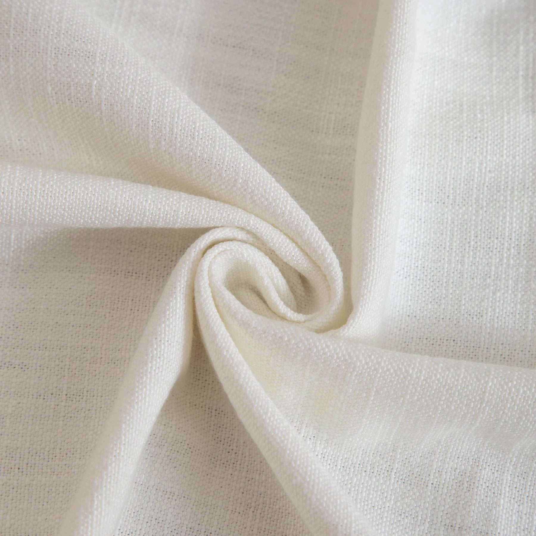 Breeze Linen Roman Shade Soft Fold