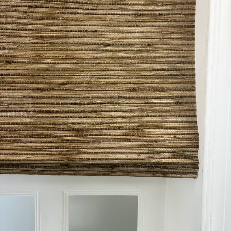Hush Blackout No Drill Russet Bamboo Shade 5