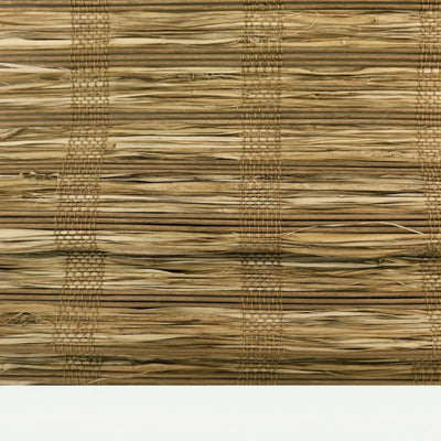 Hush Blackout No Drill Cedar Bamboo Shade
