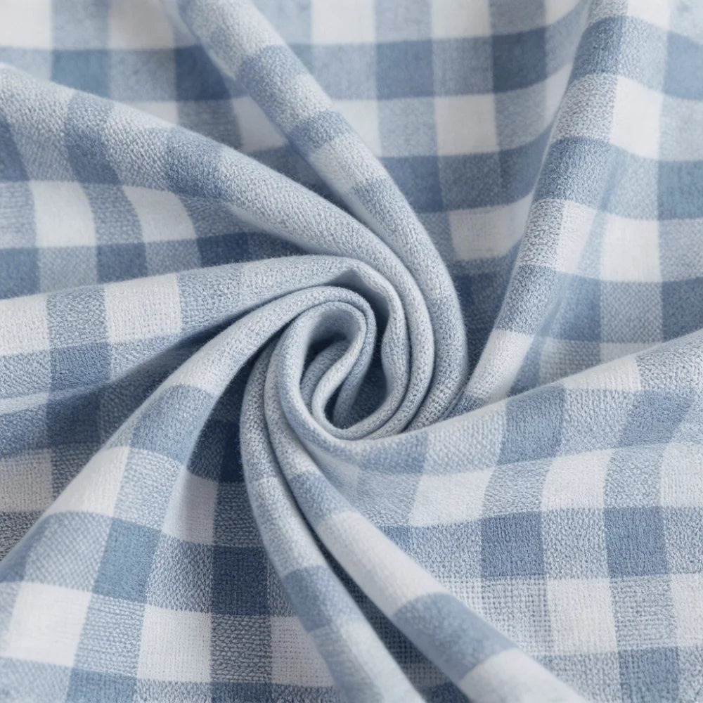 View Tailor Shoreline Blackout Cordless Cotton Roman Shade & Blinds for French Door