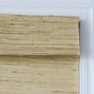 View Tailor Veyra Cordless Blackout Oat Grass Bamboo Shade