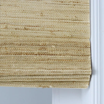 View Tailor Veyra Cordless Blackout Oat Grass Bamboo Shade
