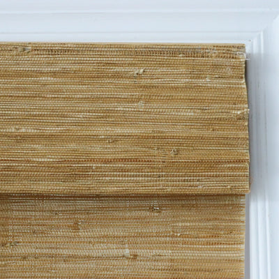 View Tailor Veyra Blackout No Drill Golden Dune Bamboo Shade