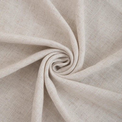 Vigor Blackout Cordless Textured Linen Roman Shade Pleated Fold