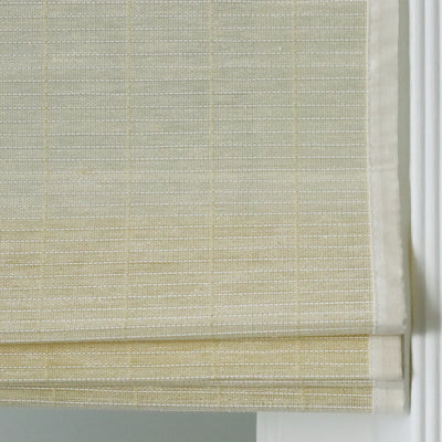 Wisper Cordless No Drill Flax Linen Bamboo Shade