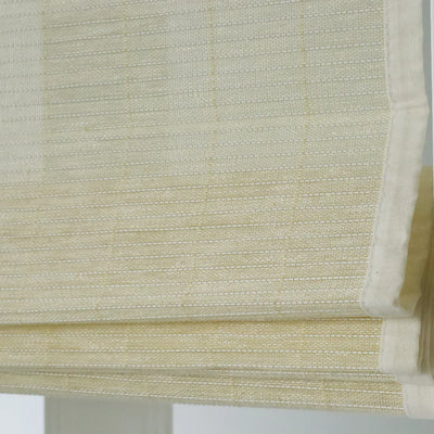 Wisper Cordless No Drill Flax Linen Bamboo Shade