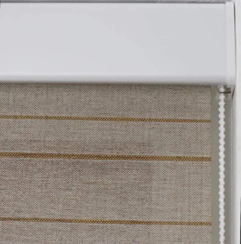 View Tailor Wren Blackout Jute Roller Shade Lift Cord