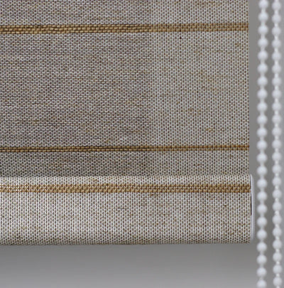 Wren Blackout Jute Roller Shade Lift Cord