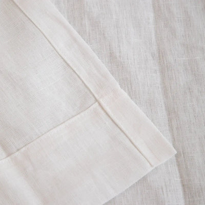 View Tailor Bluebell Blackout Belgian Linen Drape Pleated