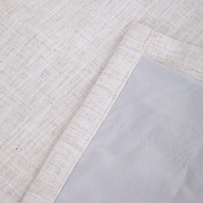 Lemon Blackout Thermal Poly-Linen Drape Soft Top