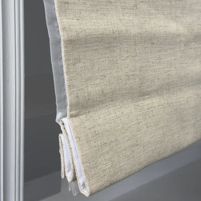 Mika Blackout Soundproof Velvet Roman Shade Day & Night
