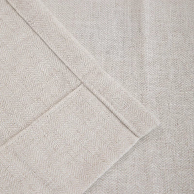 Vigor Thermal Waterproof Textured Linen Drape Grommet