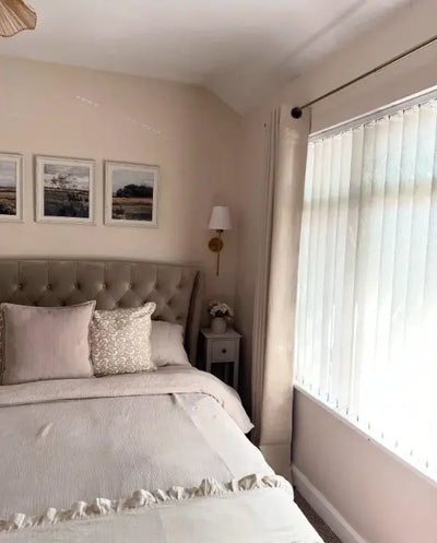 View Tailor Vigor Custom Linen Blend Blackout Textured Drape Grommet