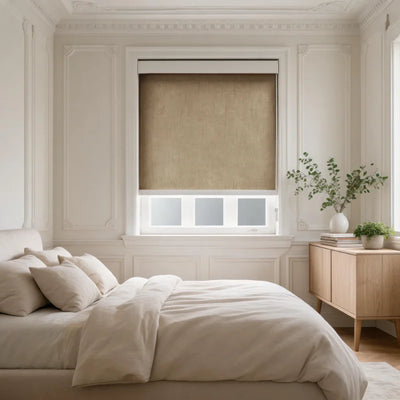 Nora Motorized Blackout Thermal Roller Shade