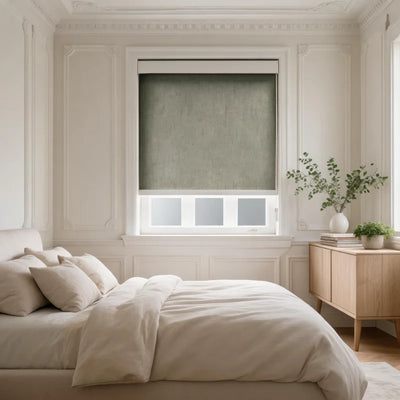 Nora Motorized Blackout Thermal Roller Shade