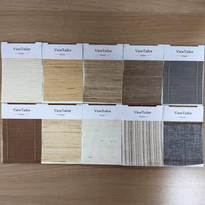 Wisper Bamboo Woven Shade Swatches Kits 10 Colors