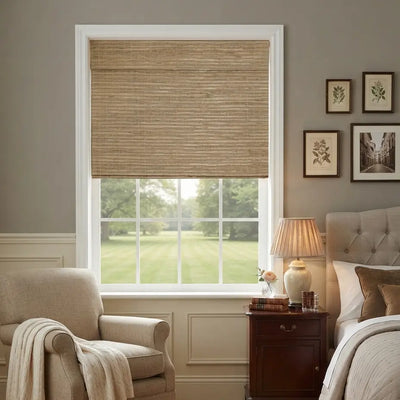 View Tailor Hush Cordless Blackout Weave Bamboo Shade