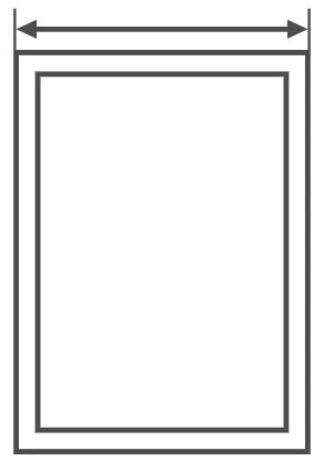 Outside Mount Width Measurement